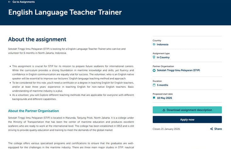 peningkatan-kompetensi-bahasa-inggris-maritim-stip-jakarta-gandeng-australian-volunteers-untuk-posisi-teacher-trainer